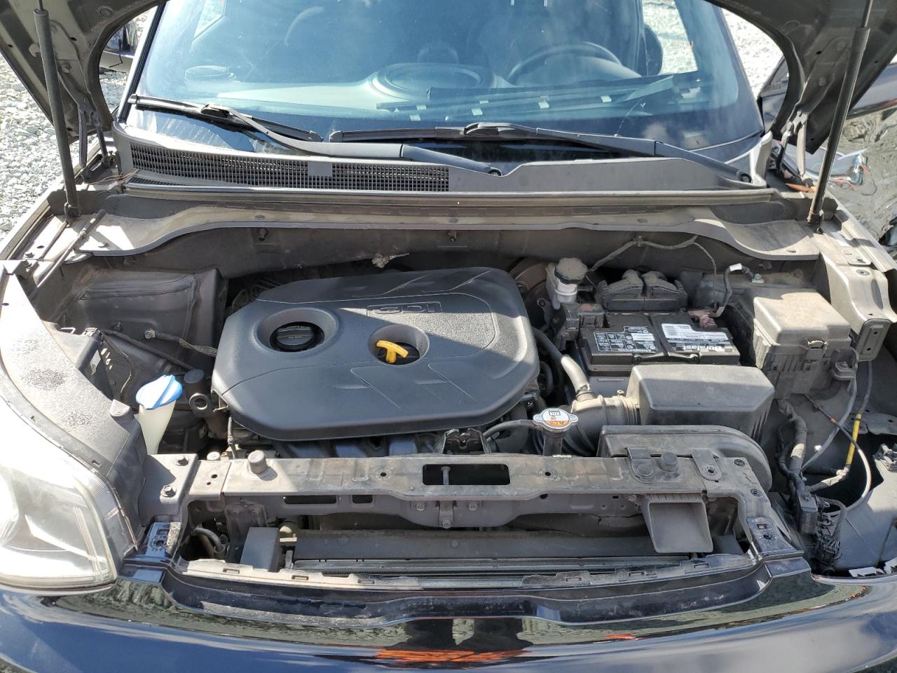 2017 KIA Soul VIN KNDJP3A51H7881189 Copart auction photo, side damage thumbnail 11