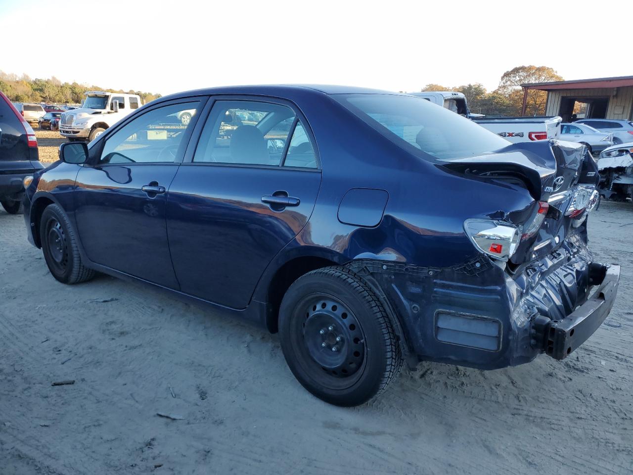 2012 Toyota Corolla VIN 2T1BU4EE5CC889137 Copart auction photo, rear end damage thumbnail 2