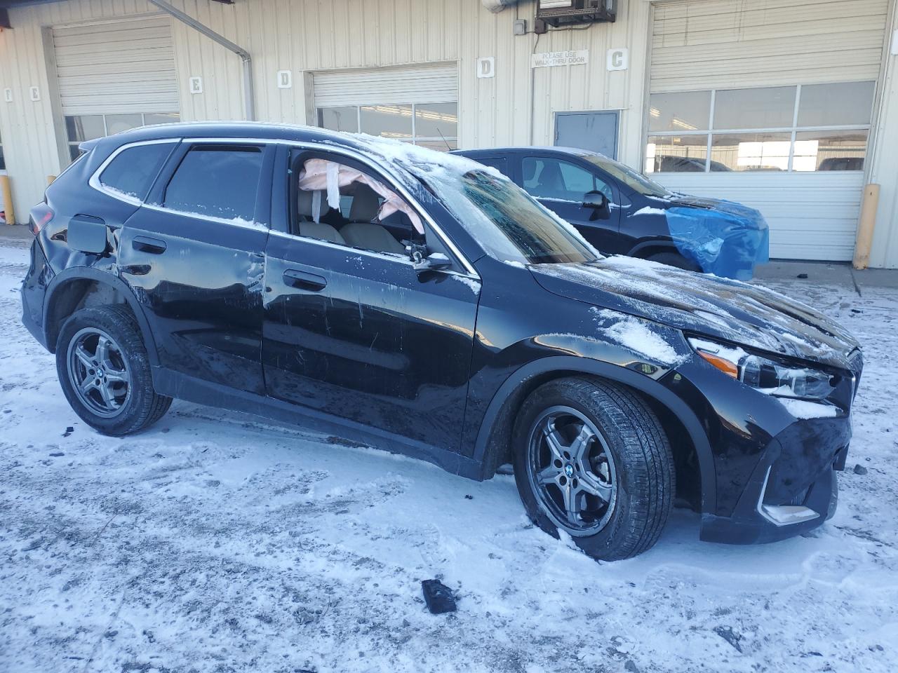 2023 BMW X1 VIN WBX73EF03P5X45092 Copart auction photo, all over damage thumbnail 4