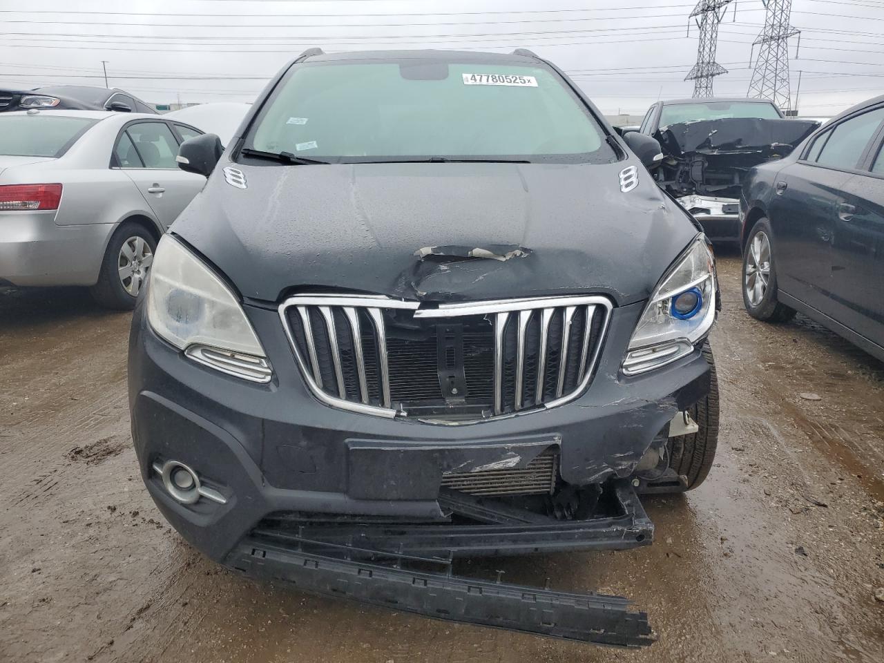 2015 Buick Encore VIN KL4CJGSB5FB253078 Copart auction photo, front end damage thumbnail 5