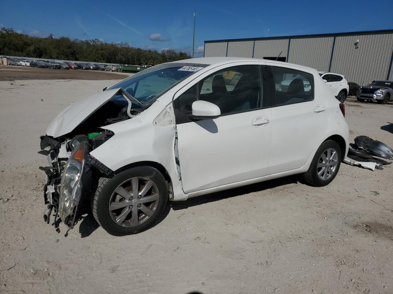 2015 Toyota Yaris VIN VNKKTUD30FA042836 - Copart auction photo