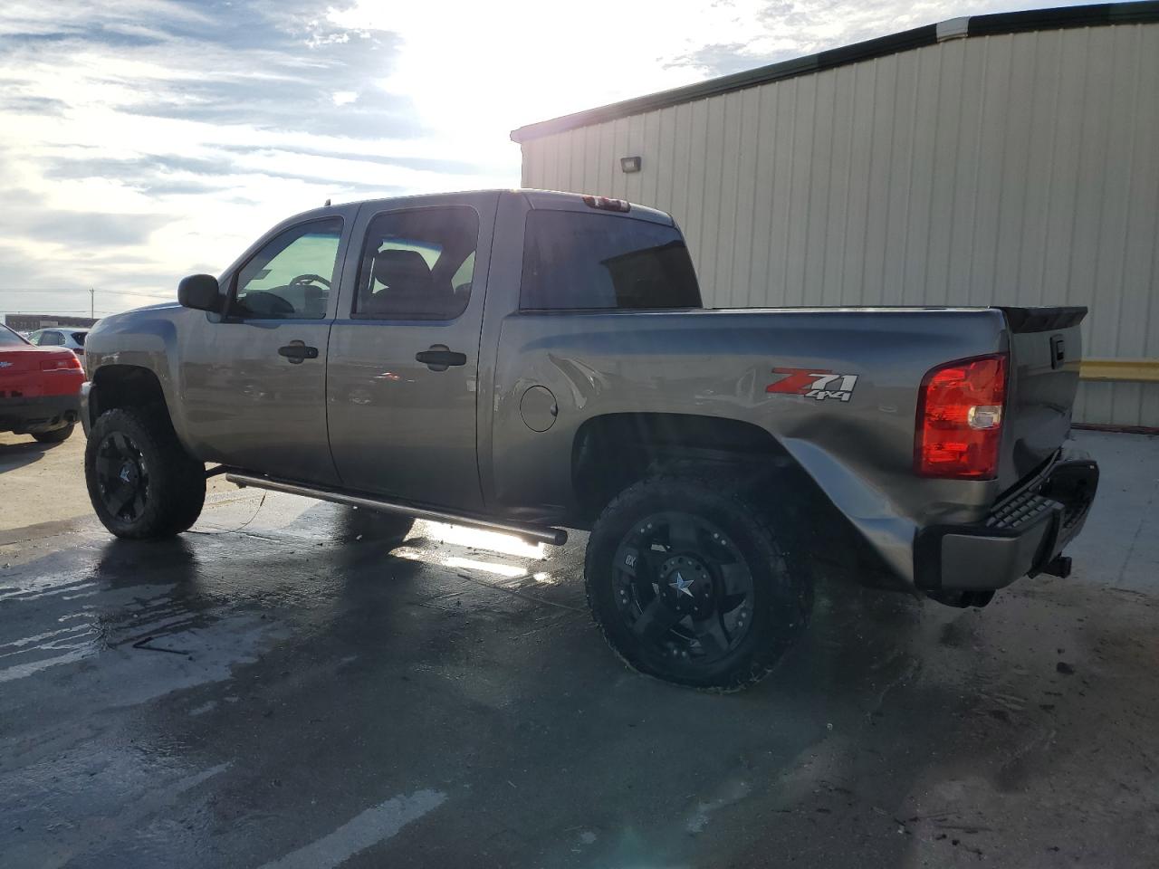 2013 Chevrolet Silverado VIN 3GCPKSE76DG246692 Copart auction photo, rear end damage thumbnail 2