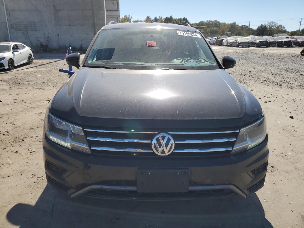 2020 Volkswagen Tiguan VIN 3VV0B7AX1LM131407 Copart auction photo, front end / minor dent/scratches damage thumbnail 5