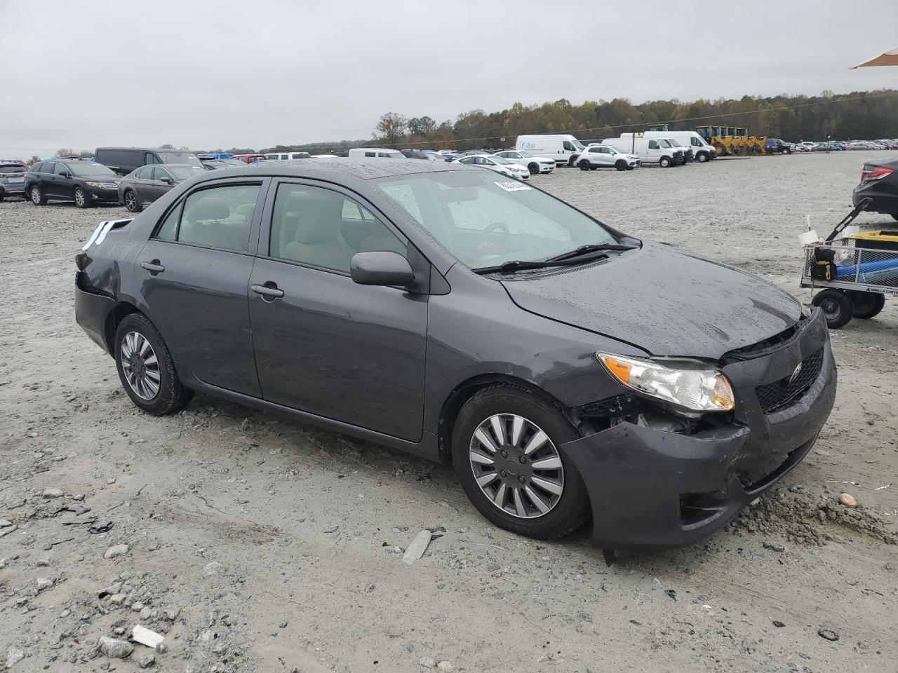 2010 Toyota Corolla VIN JTDBU4EE4A9110877 Copart auction photo, rear end / front end damage thumbnail 4