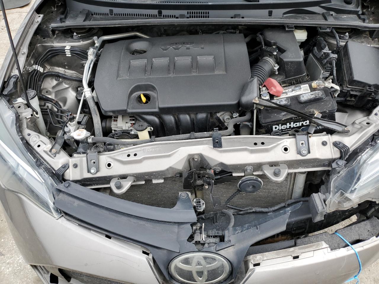 2019 Toyota Corolla VIN 2T1BURHE5KC128101 Copart auction photo, front end damage thumbnail 13