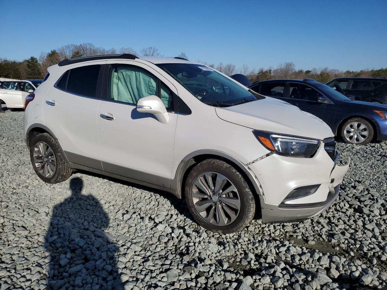 2019 Buick Encore VIN KL4CJASB8KB723515 Copart auction photo, front end damage thumbnail 4