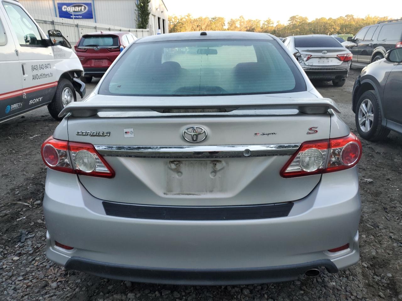 2012 Toyota Corolla VIN 5YFBU4EE5CP050296 Copart auction photo, front end damage thumbnail 6