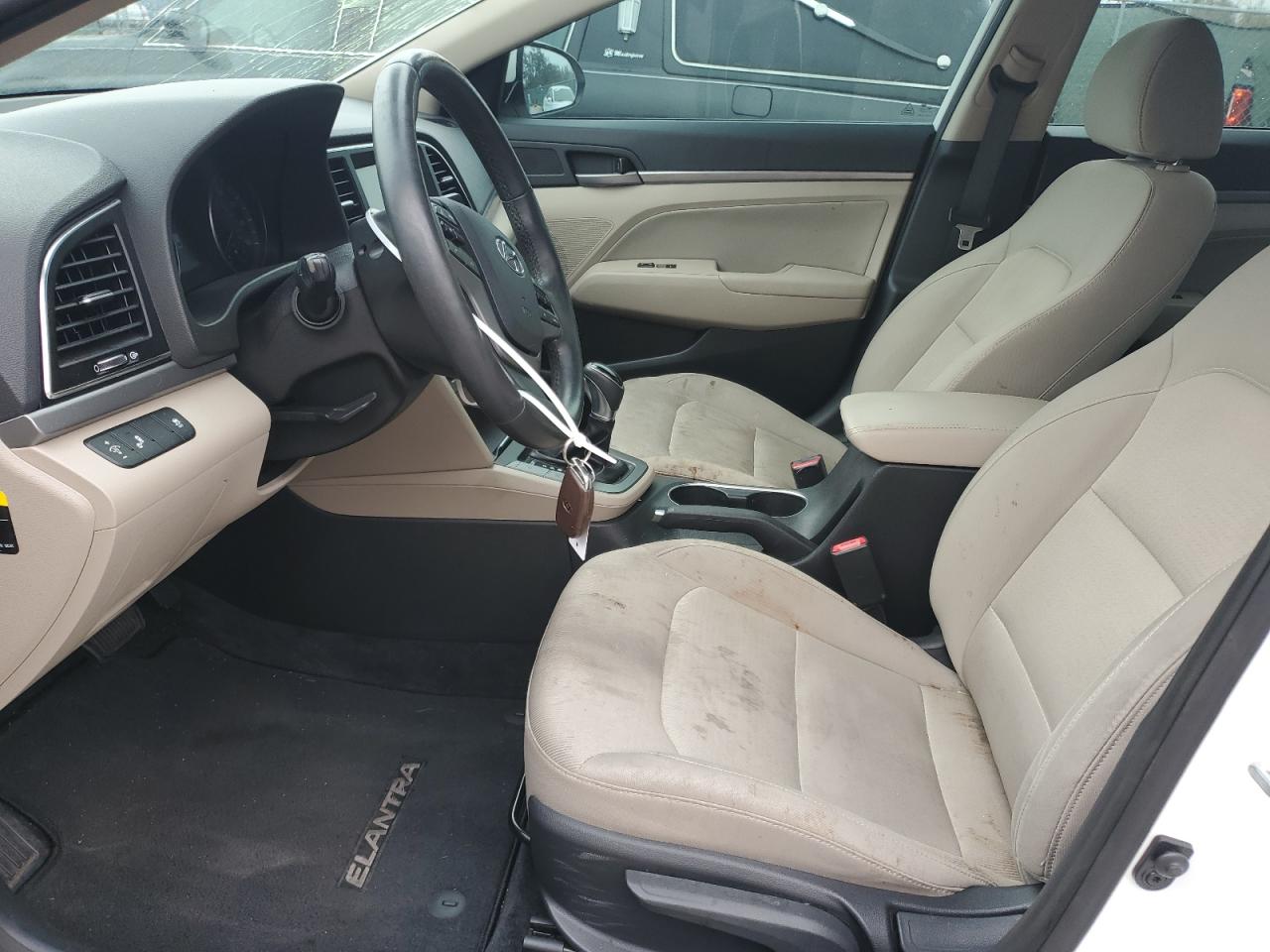 2017 Hyundai Elantra VIN 5NPD84LF5HH057830 Copart auction photo, rear end damage thumbnail 7