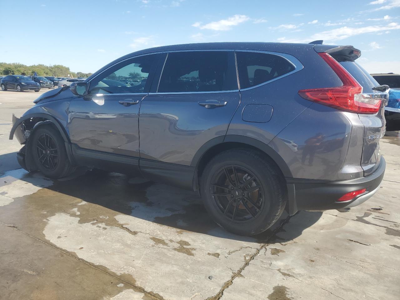 2017 Honda CR-V VIN 7FARW1H50HE020925 Copart auction photo, front end / side damage thumbnail 2
