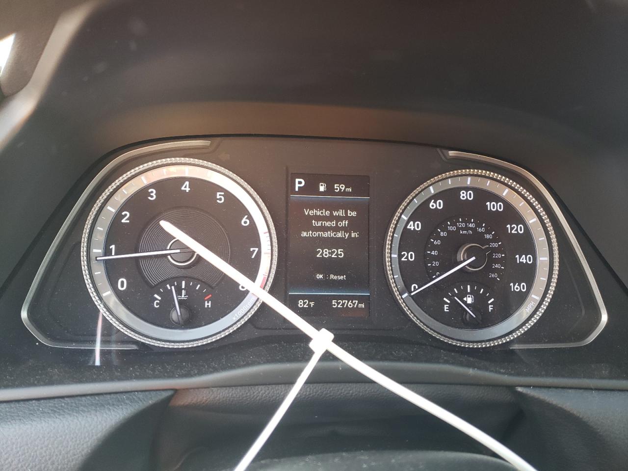 2023 Hyundai Sonata VIN KMHL64JAXPA331677 Copart auction photo, side damage thumbnail 9