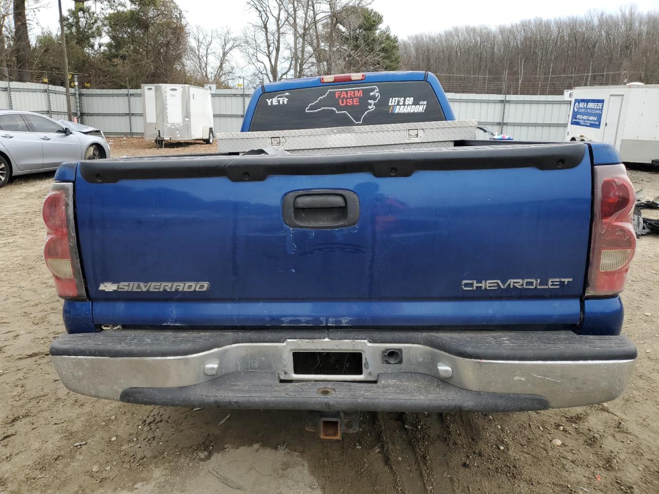 2003 Chevrolet Silverado VIN 1GCEC14VX3Z222649 Copart auction photo, front end / minor dent/scratches damage thumbnail 6