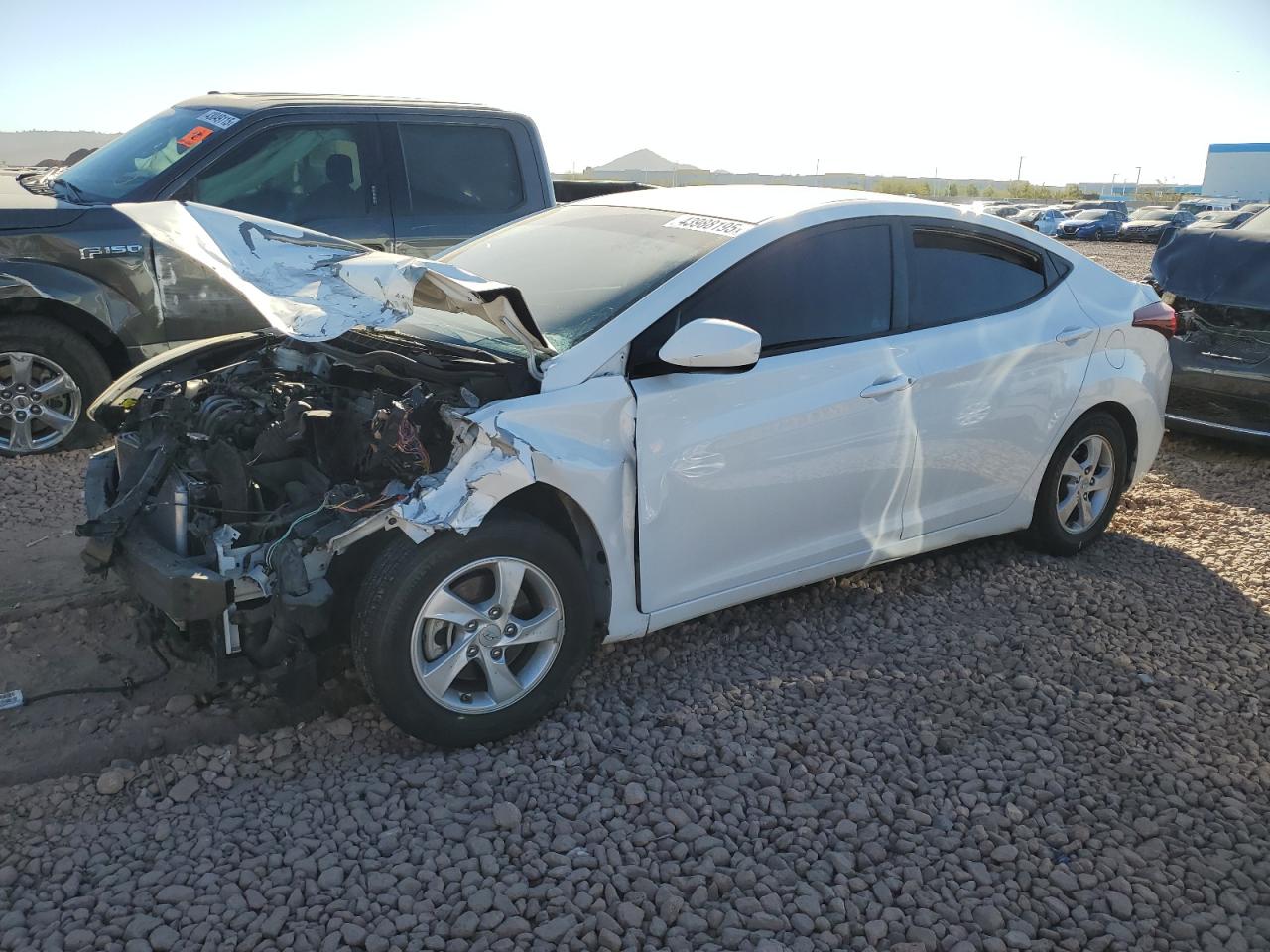2015 Hyundai Elantra VIN 5NPDH4AE2FH650603