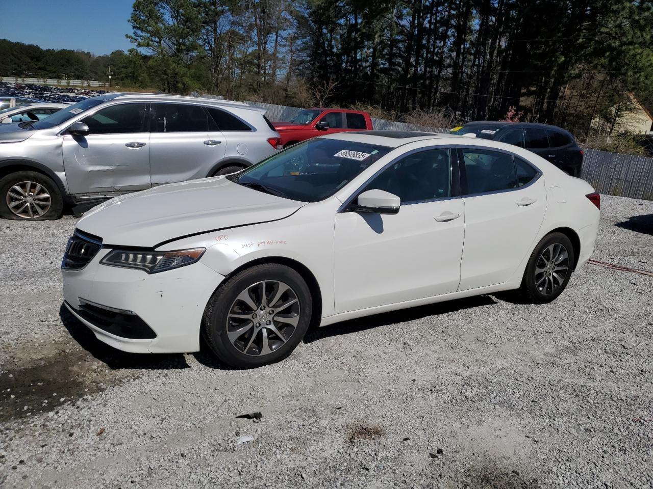 2015 Acura TLX VIN 19UUB1F58FA002765 - Copart auction photo