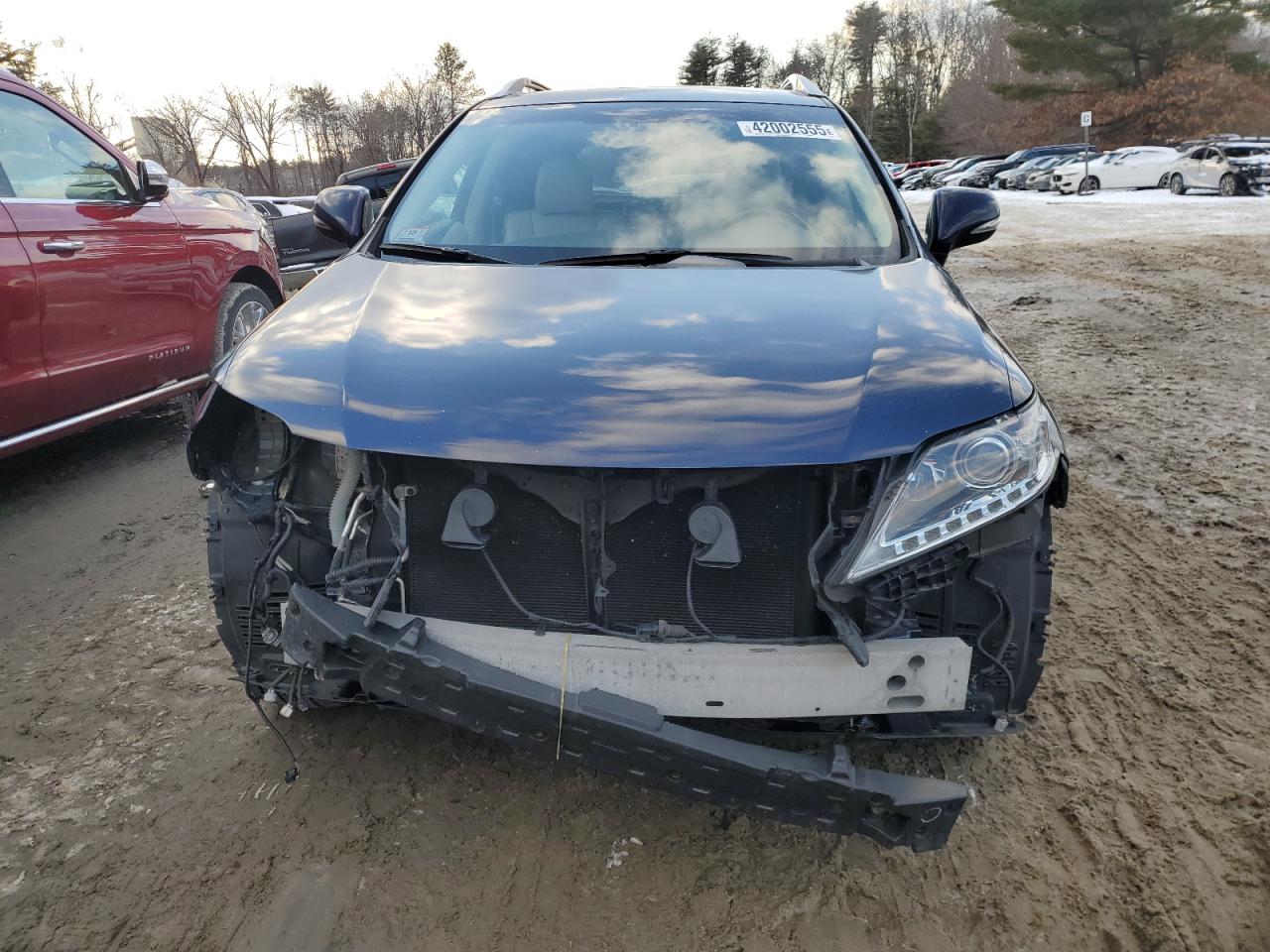 2015 Lexus RX VIN 2T2BK1BA2FC294154 Copart auction photo, front end / minor dent/scratches damage thumbnail 5