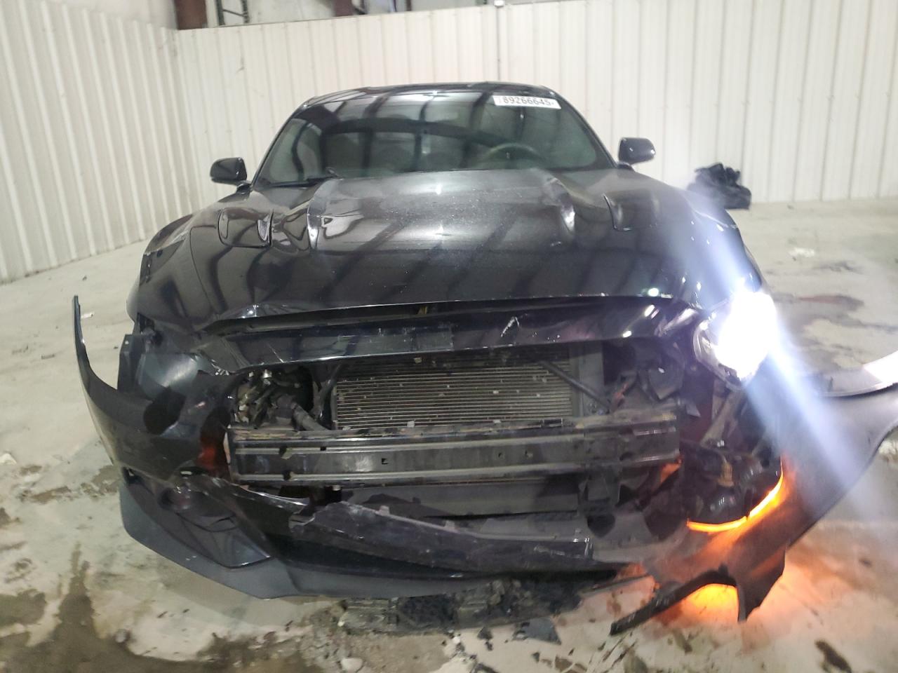 2017 Ford Mustang VIN 1FA6P8CF6H5262744 Copart auction photo, front end damage thumbnail 5