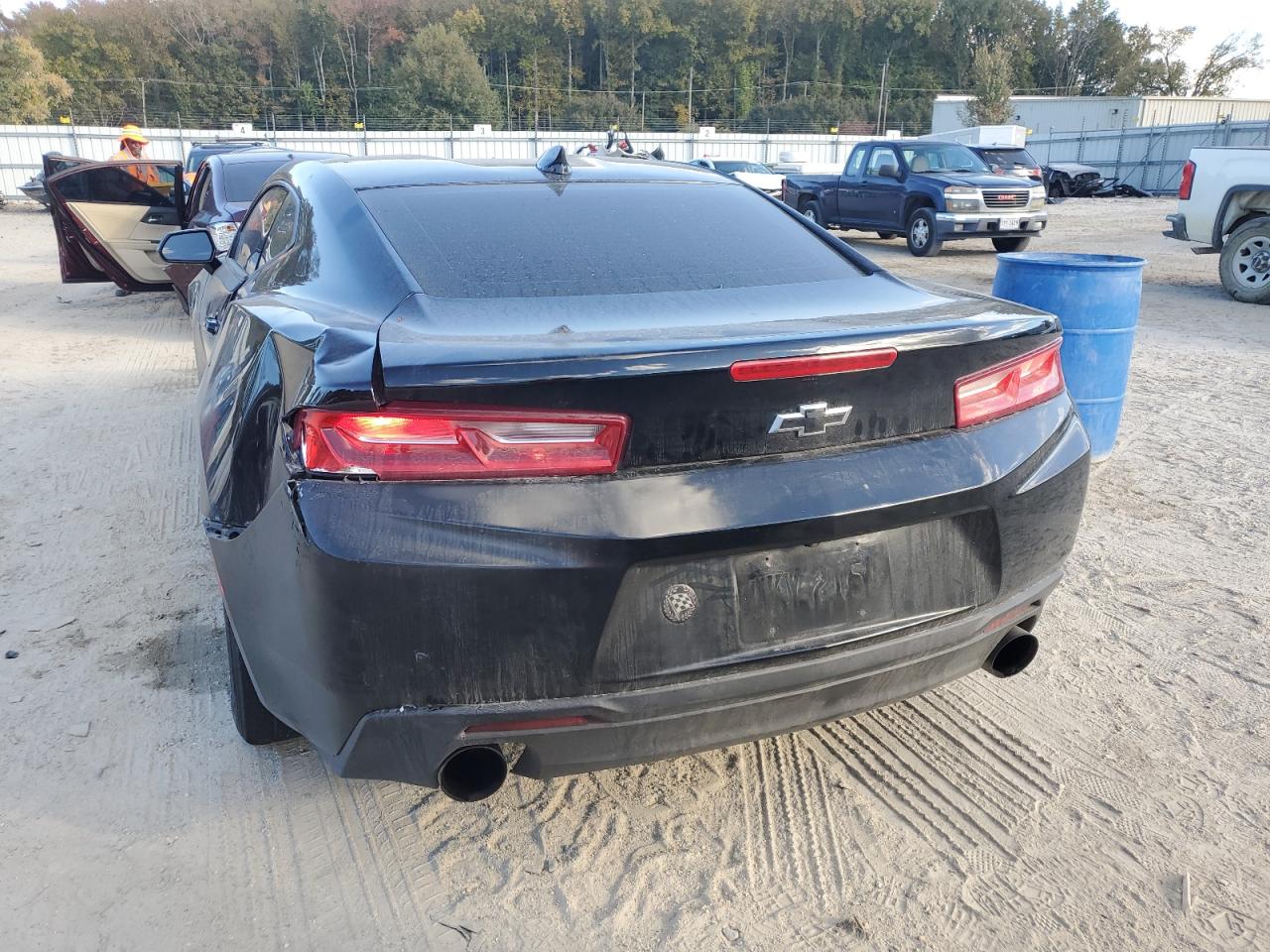2018 Chevrolet Camaro VIN 1G1FB1RS0J0131244 Copart auction photo, all over damage thumbnail 6