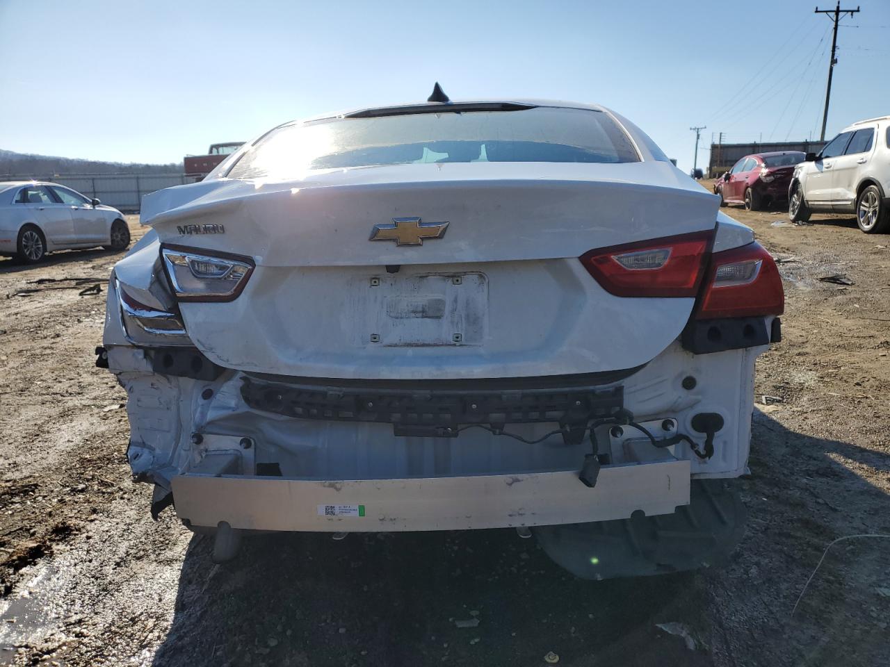 2021 Chevrolet Malibu VIN 1G1ZC5ST3MF087066 Copart auction photo, rear end / front end damage thumbnail 6