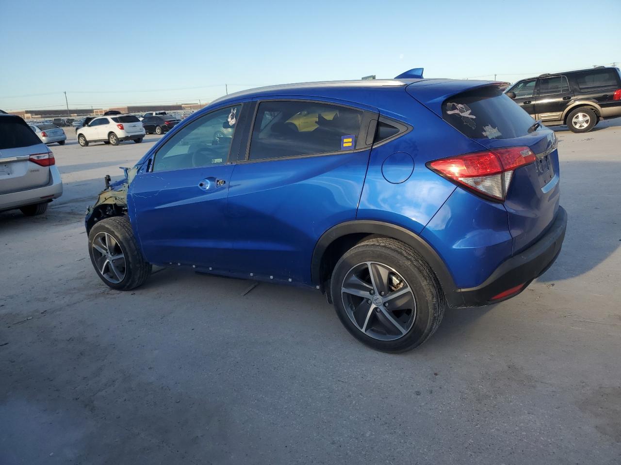 2021 Honda HR-V VIN 3CZRU6H52MM745800 Copart auction photo, front end damage thumbnail 2