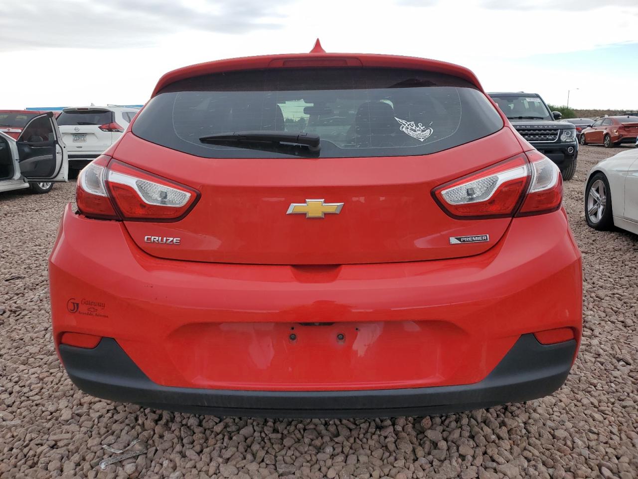 2018 Chevrolet Cruze VIN 3G1BF6SM5JS636653 Copart auction photo, rear end / side damage thumbnail 6