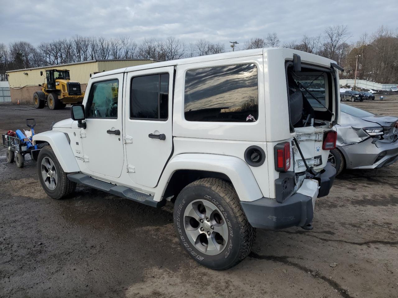 2016 Jeep Wrangler VIN 1C4HJWEG6GL105630 Copart auction photo, all over damage thumbnail 2