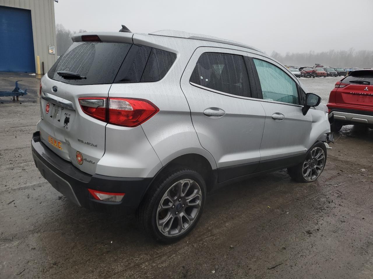 2021 Ford EcoSport VIN MAJ6S3KL0MC406951 Copart auction photo, front end / undercarriage damage thumbnail 3