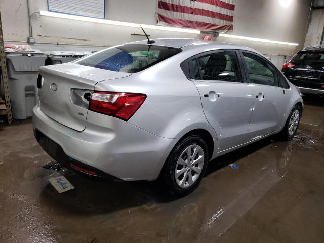 2014 KIA Rio VIN KNADM4A36E6404699 Copart auction photo, all over damage thumbnail 3