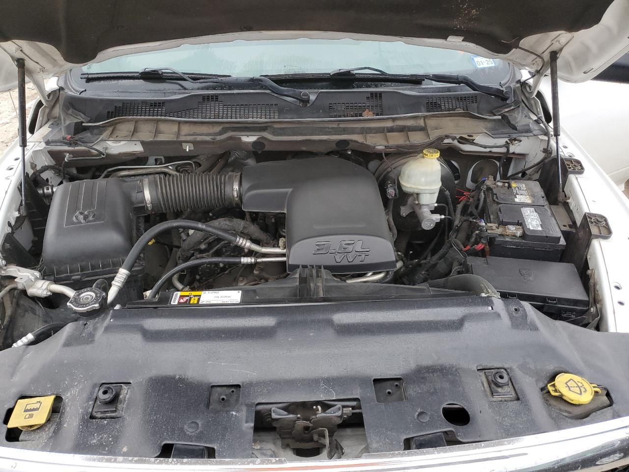 2014 RAM 1500 VIN 1C6RR6FG4ES377079 Copart auction photo, rear end / minor dent/scratches damage thumbnail 11