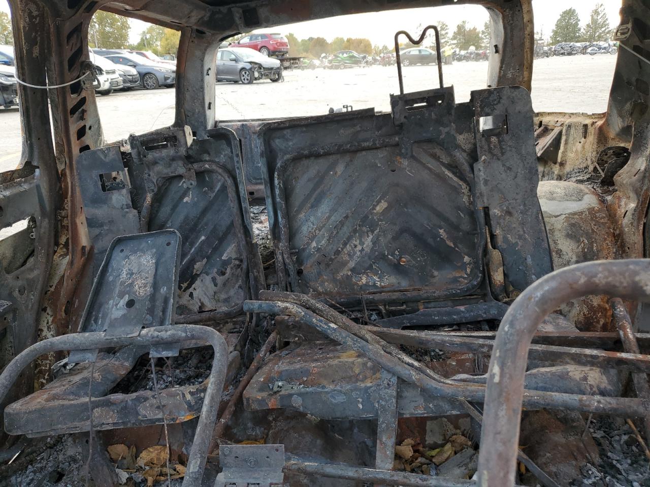 2004 Chevrolet Blazer VIN 1GNDT13X64K109832 Copart auction photo, burn damage thumbnail 10