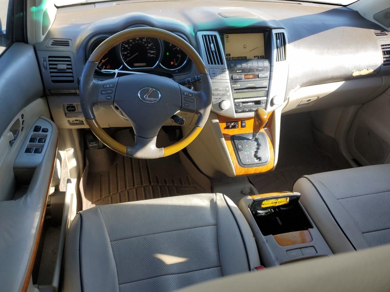 2009 Lexus RX VIN 2T2HK31U39C114508 Copart auction photo, front end / side damage thumbnail 8
