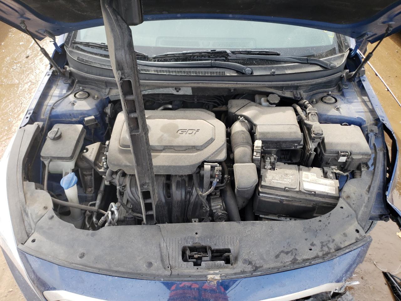 2017 Hyundai Sonata VIN 5NPE24AF7HH536405 Copart auction photo, front end damage thumbnail 11