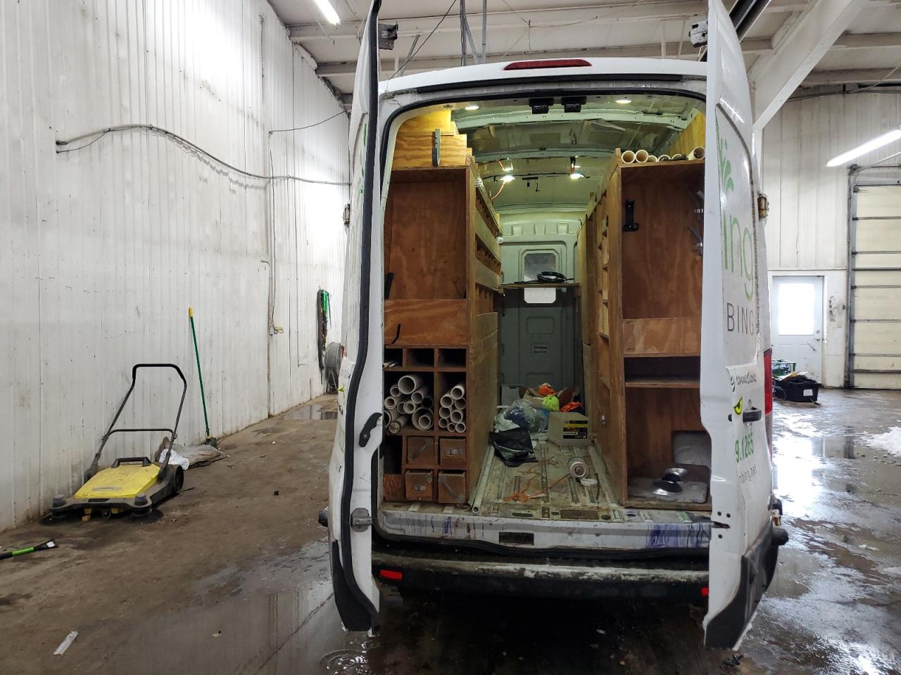 2017 Ford Transit VIN 1FTYR2XM6HKA25157 Copart auction photo, front end damage thumbnail 10