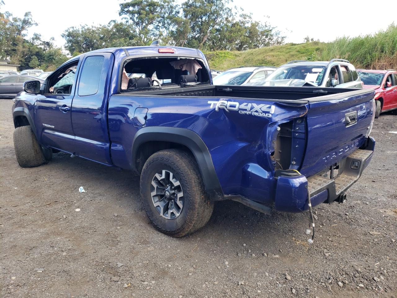 2022 Toyota Tacoma VIN 3TYSZ5ANXNT066506 Copart auction photo, all over damage thumbnail 2