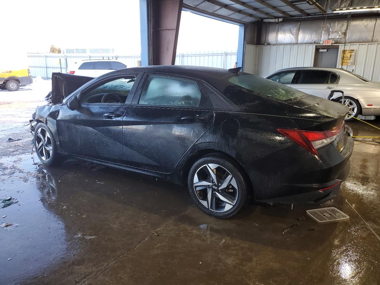 2023 Hyundai Elantra VIN KMHLS4AG9PU592779 Copart auction photo, front end damage thumbnail 2