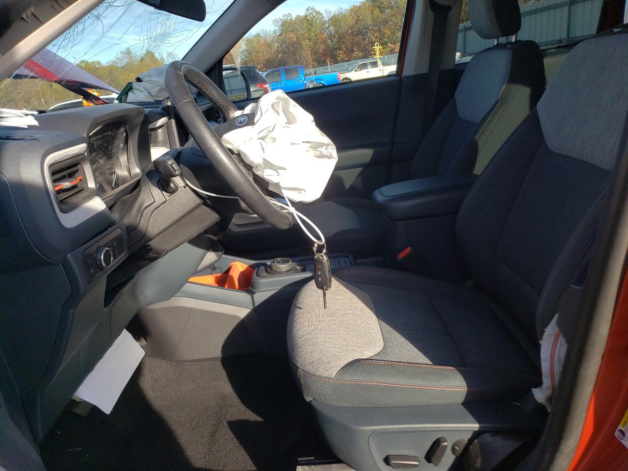 2023 Ford Maverick VIN 3FTTW8E36PRA27615 Copart auction photo, front end damage thumbnail 7