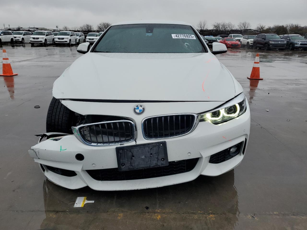 2018 BMW 4er VIN WBA4Z1C55JEC58779 Copart auction photo, front end damage thumbnail 5