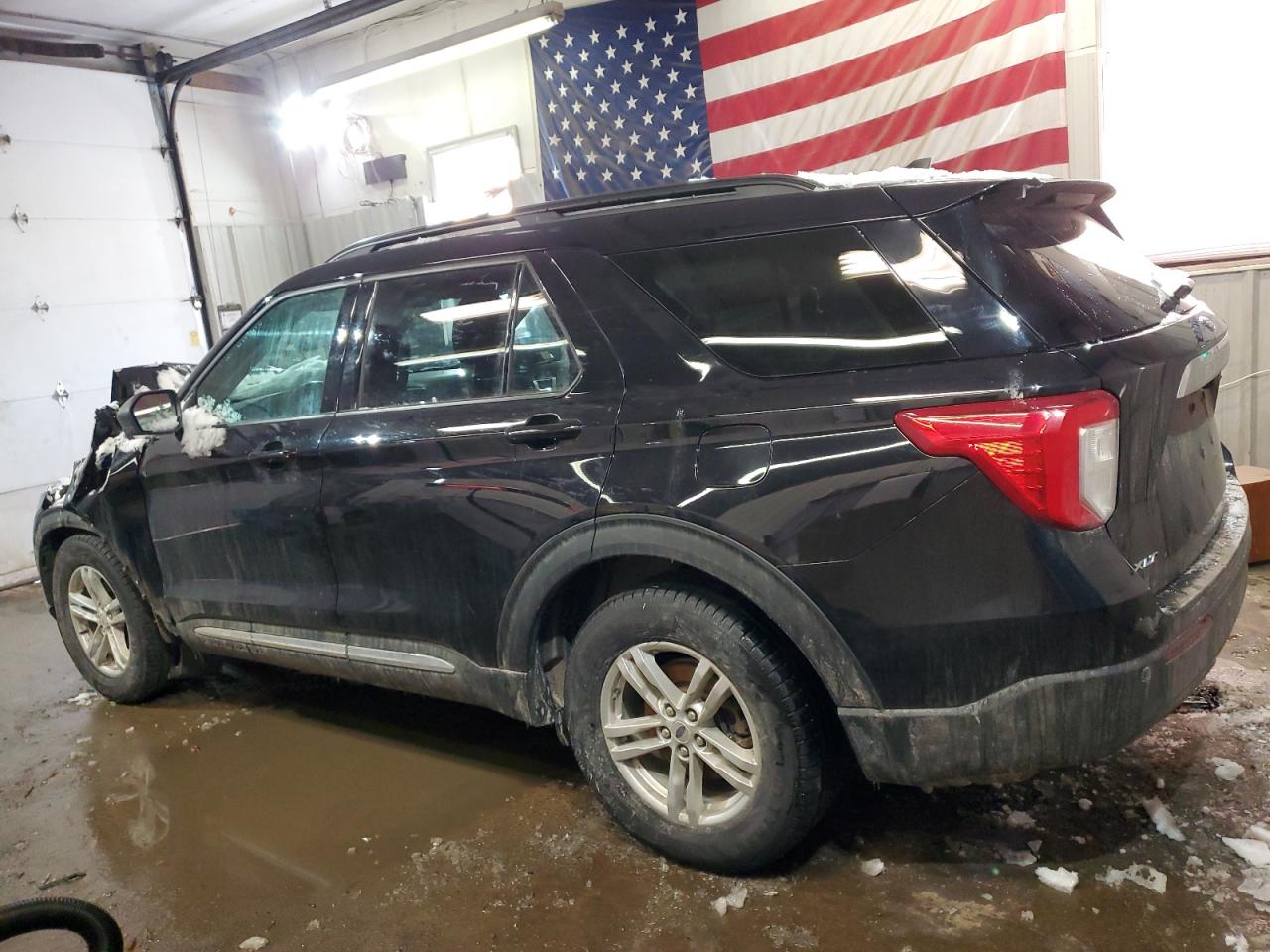 2021 Ford Explorer VIN 1FMSK8DH4MGC41425 Copart auction photo, front end / minor dent/scratches damage thumbnail 2