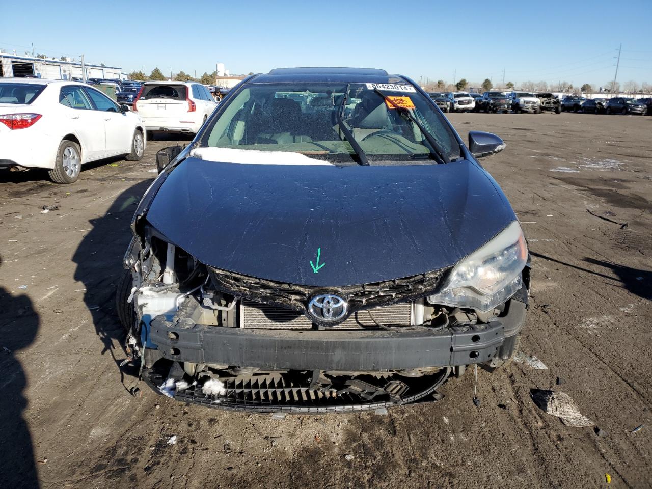 2014 Toyota Corolla VIN 5YFBURHE6EP009669 Copart auction photo, all over damage thumbnail 5