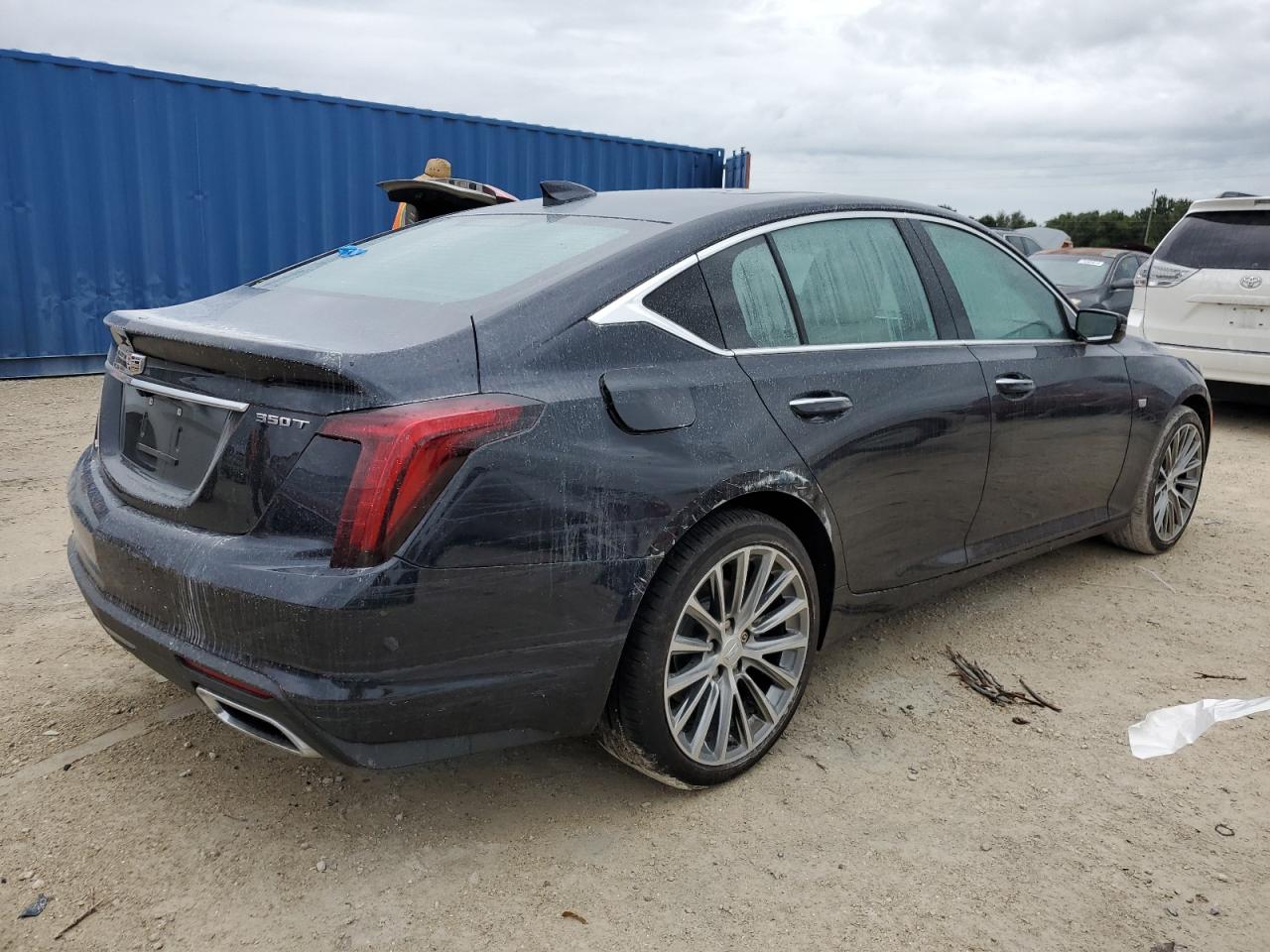 2020 Cadillac CT5 VIN 1G6DT5RK6L0129720 Copart auction photo, water/flood damage thumbnail 3
