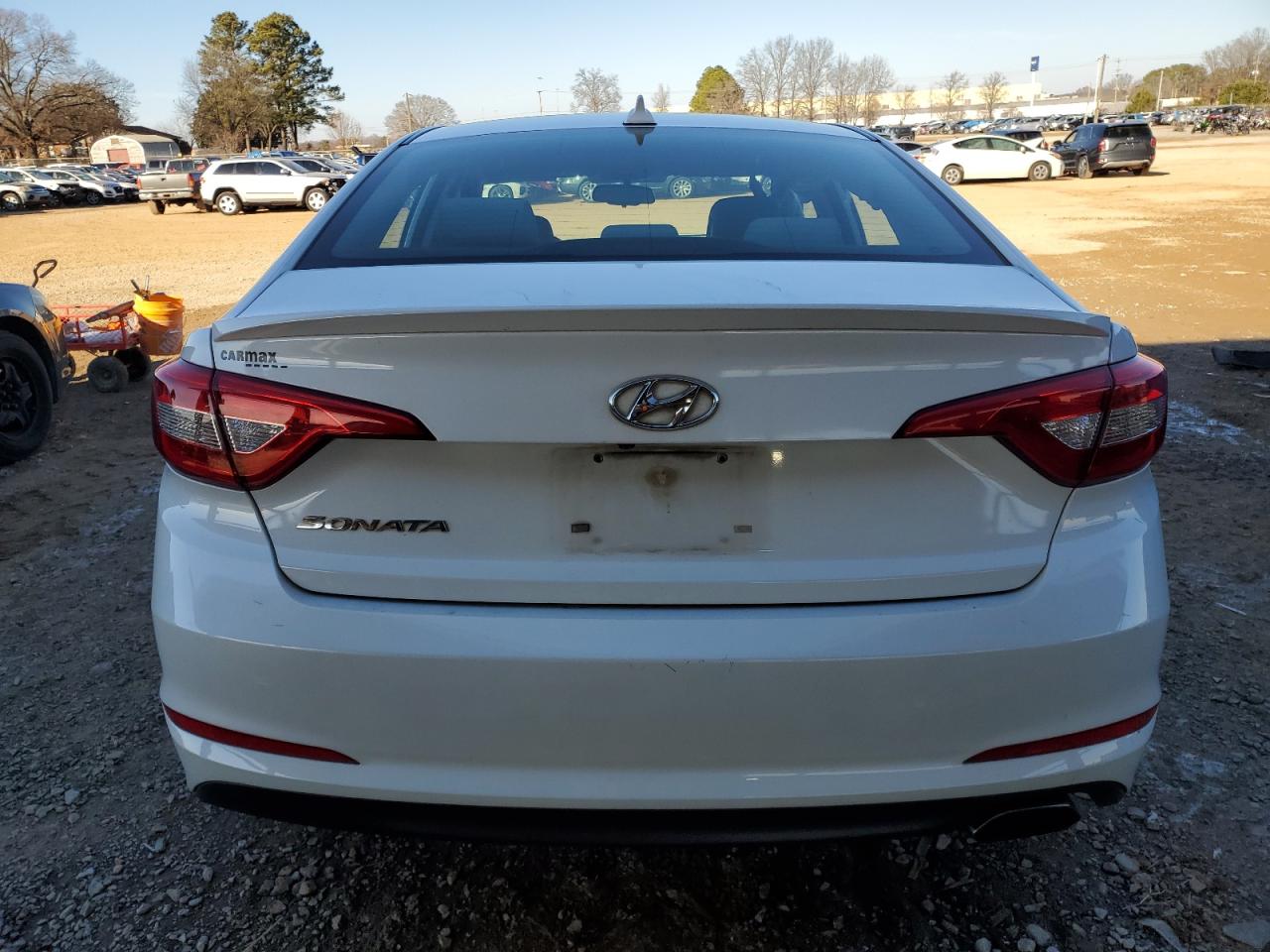 2016 Hyundai Sonata VIN 5NPE24AF5GH311463 Copart auction photo, side / front end damage thumbnail 6