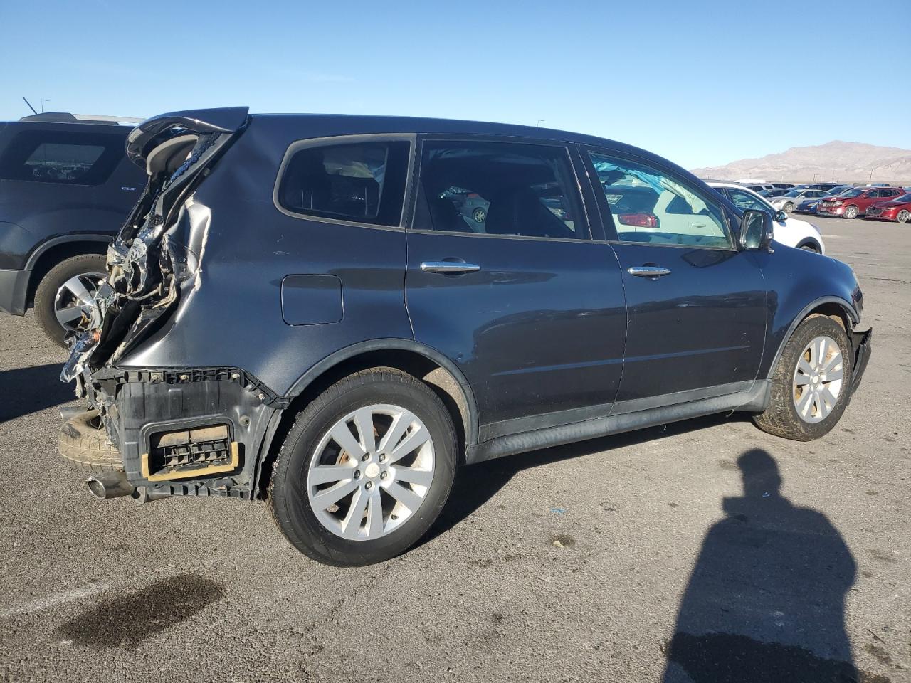 2009 Subaru Tribeca VIN 4S4WX92D894405552 Copart auction photo, all over damage thumbnail 3