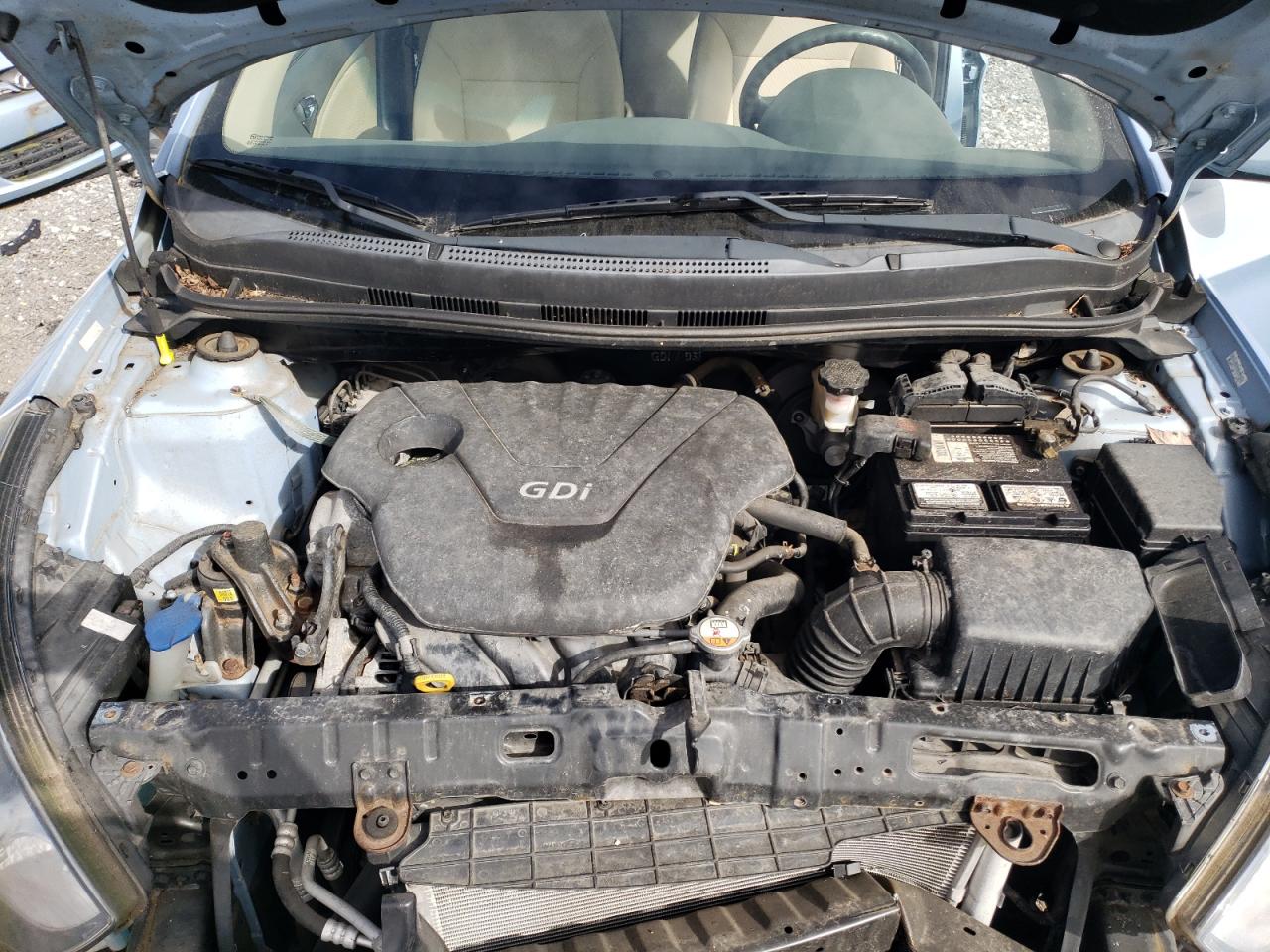 2013 Hyundai Accent VIN KMHCU4AE3DU315758 Copart auction photo, front end / minor dent/scratches damage thumbnail 13