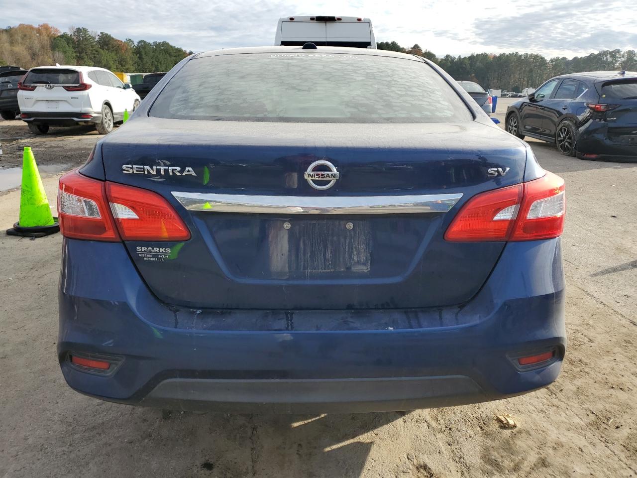 2019 Nissan Sentra VIN 3N1AB7AP7KY214031 Copart auction photo, front end / minor dent/scratches damage thumbnail 6