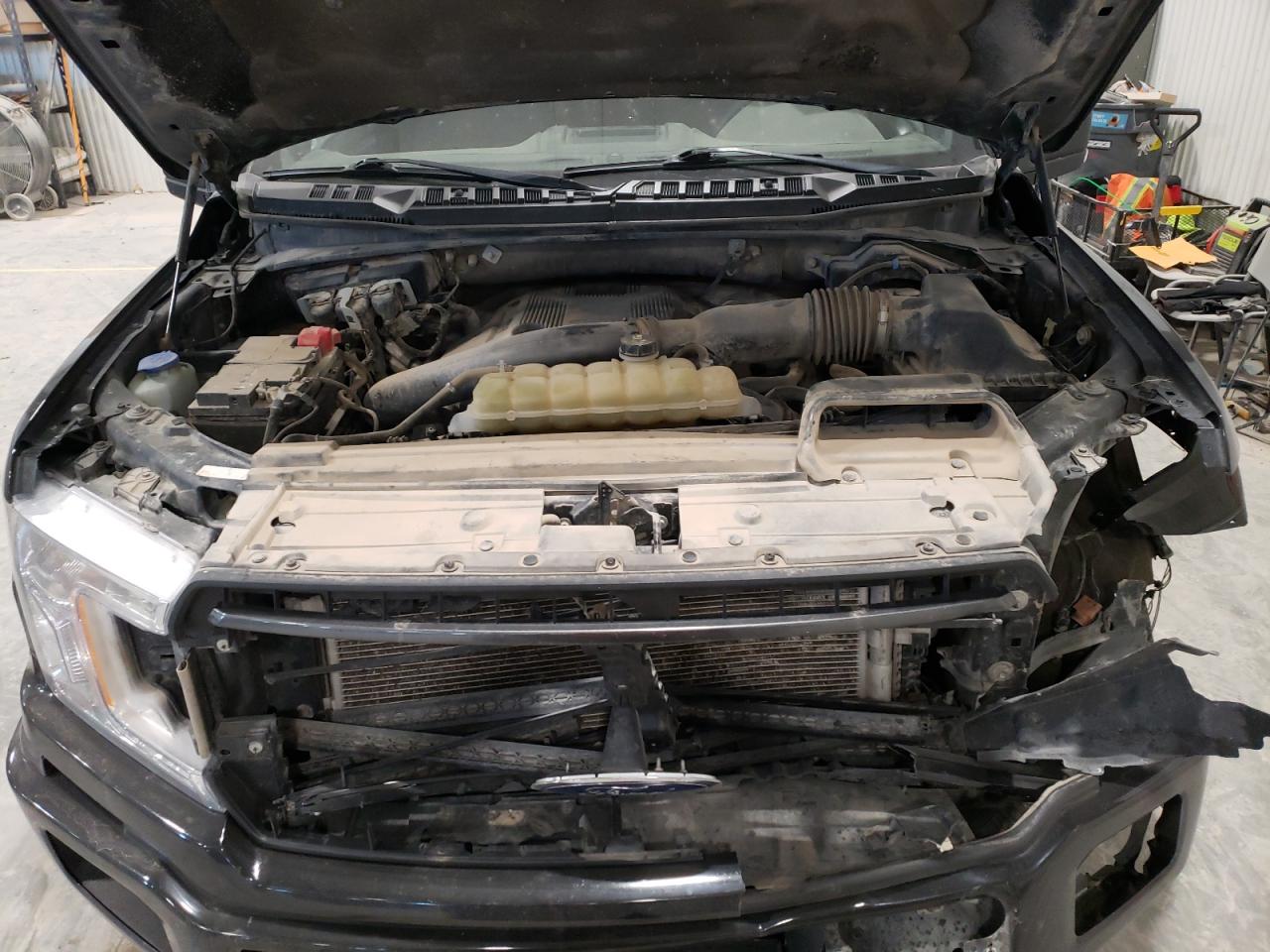2020 Ford F-150 VIN 1FTEW1E49LKD89669 Copart auction photo, front end / side damage thumbnail 11