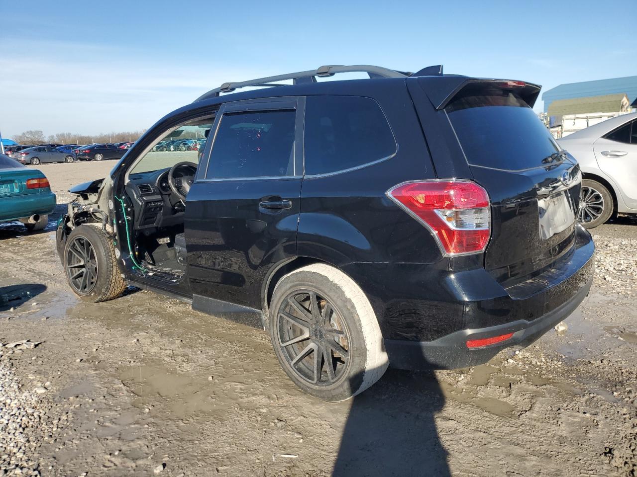 2016 Subaru Forester VIN JF2SJGDC6GH509722 Copart auction photo, side / front end damage thumbnail 2