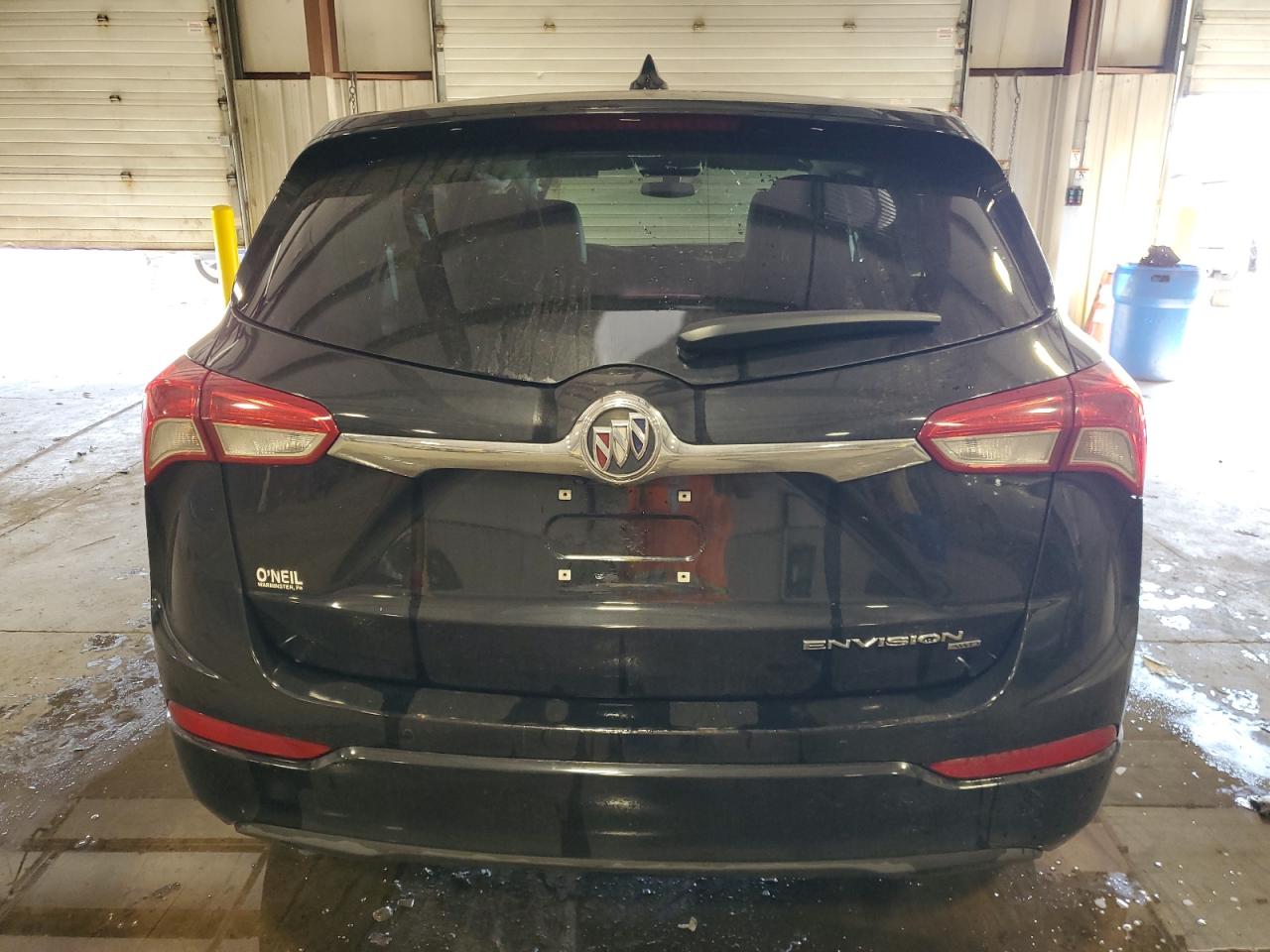 2019 Buick Envision VIN LRBFX1SA6KD021446 Copart auction photo, front end / top/roof damage thumbnail 6