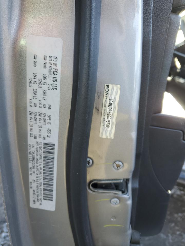 2016 Jeep Compass VIN 1C4NJDBB9GD757300 Copart auction photo, front end damage thumbnail 13
