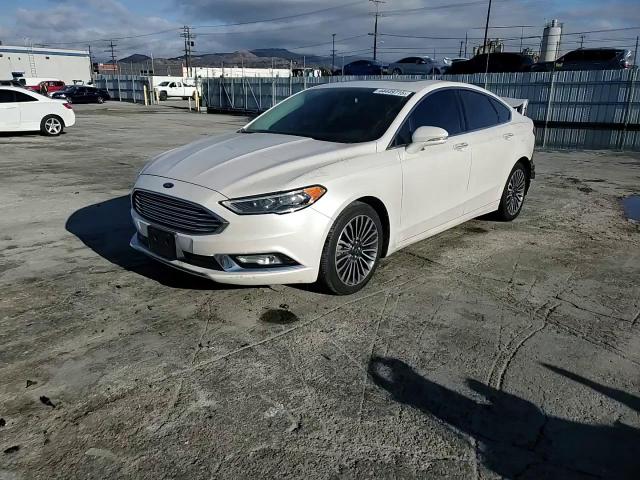 2017 Ford Fusion VIN 3FA6P0H94HR299566 Copart auction photo, rear end damage thumbnail 11