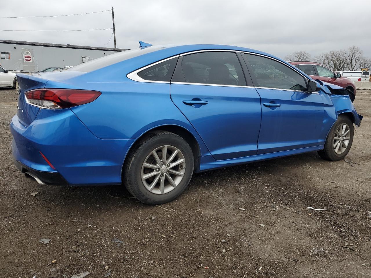 2018 Hyundai Sonata VIN 5NPE24AF8JH630945 Copart auction photo, front end damage thumbnail 3