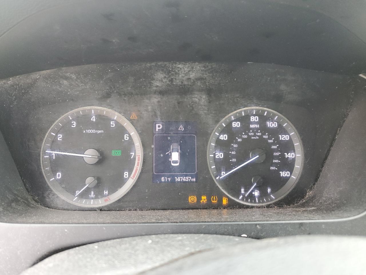 2015 Hyundai Sonata VIN 5NPE24AF3FH075796 Copart auction photo, all over damage thumbnail 9