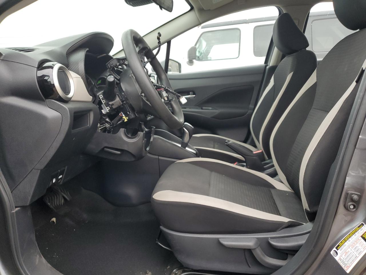 2021 Nissan Versa VIN 3N1CN8EV3ML866353 Copart auction photo, stripped damage thumbnail 7